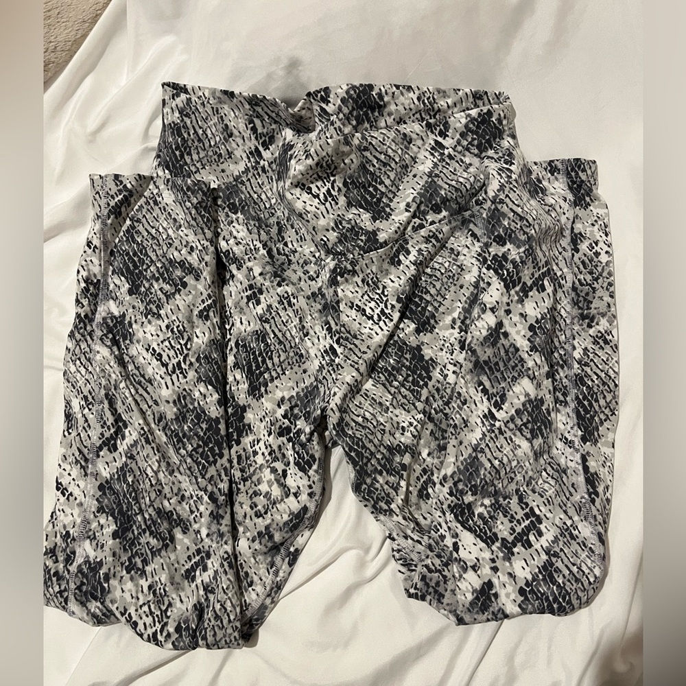 VS Pink Snakeskin Leggings